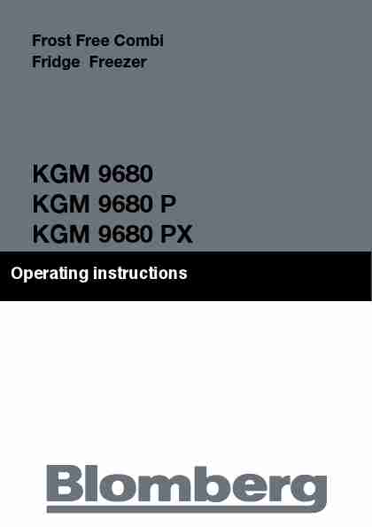 Blomberg Refrigerator KGM 9680 P-page_pdf